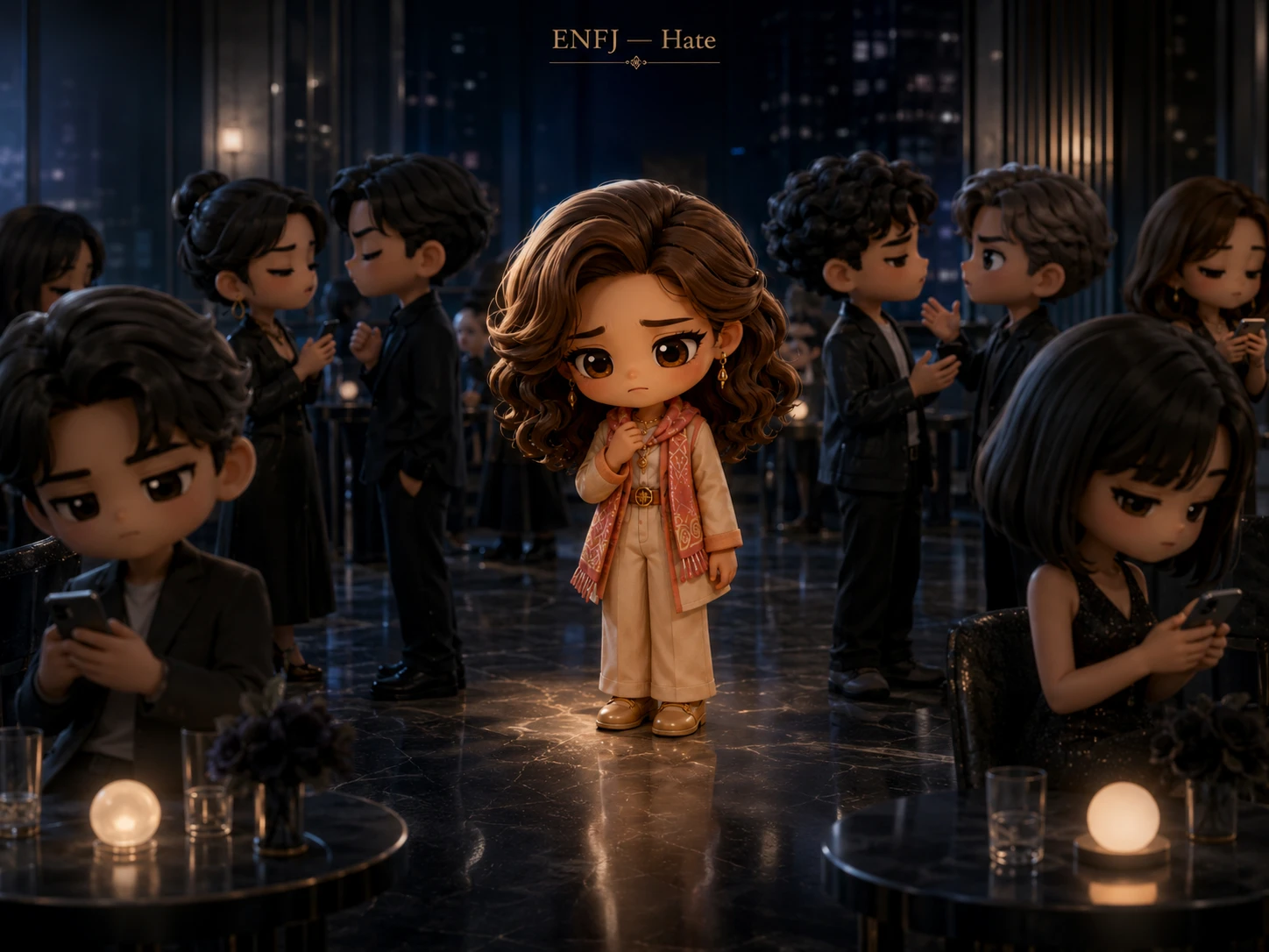 Lone Empath at Night jigsaw puzzle