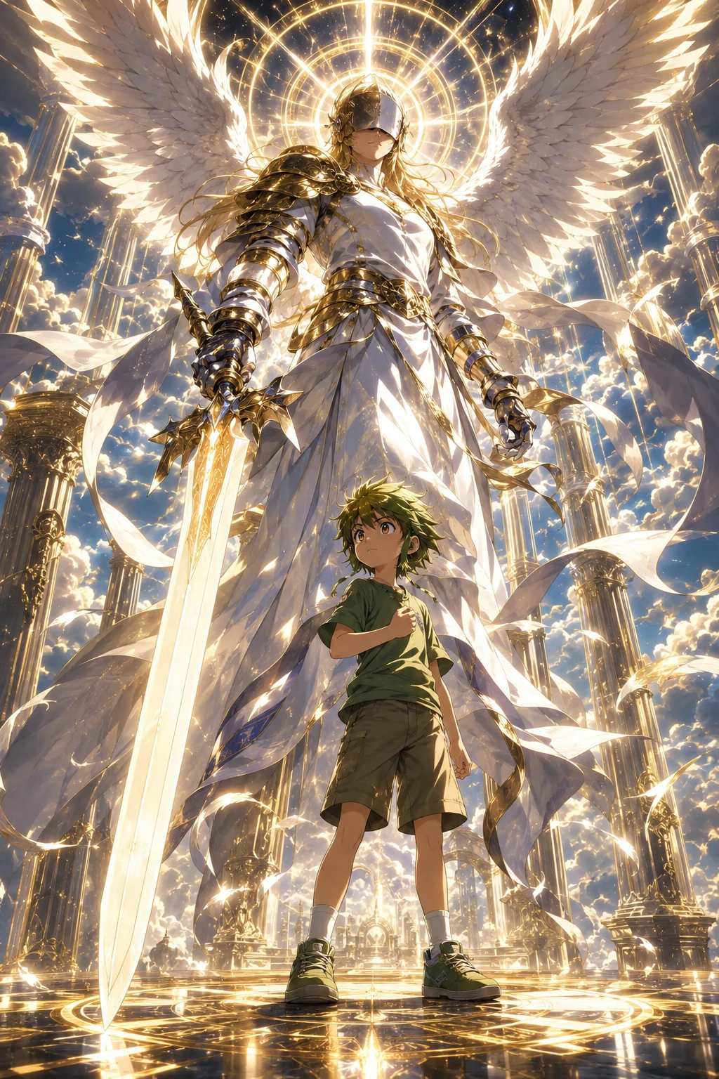 Divine Warrior and Child