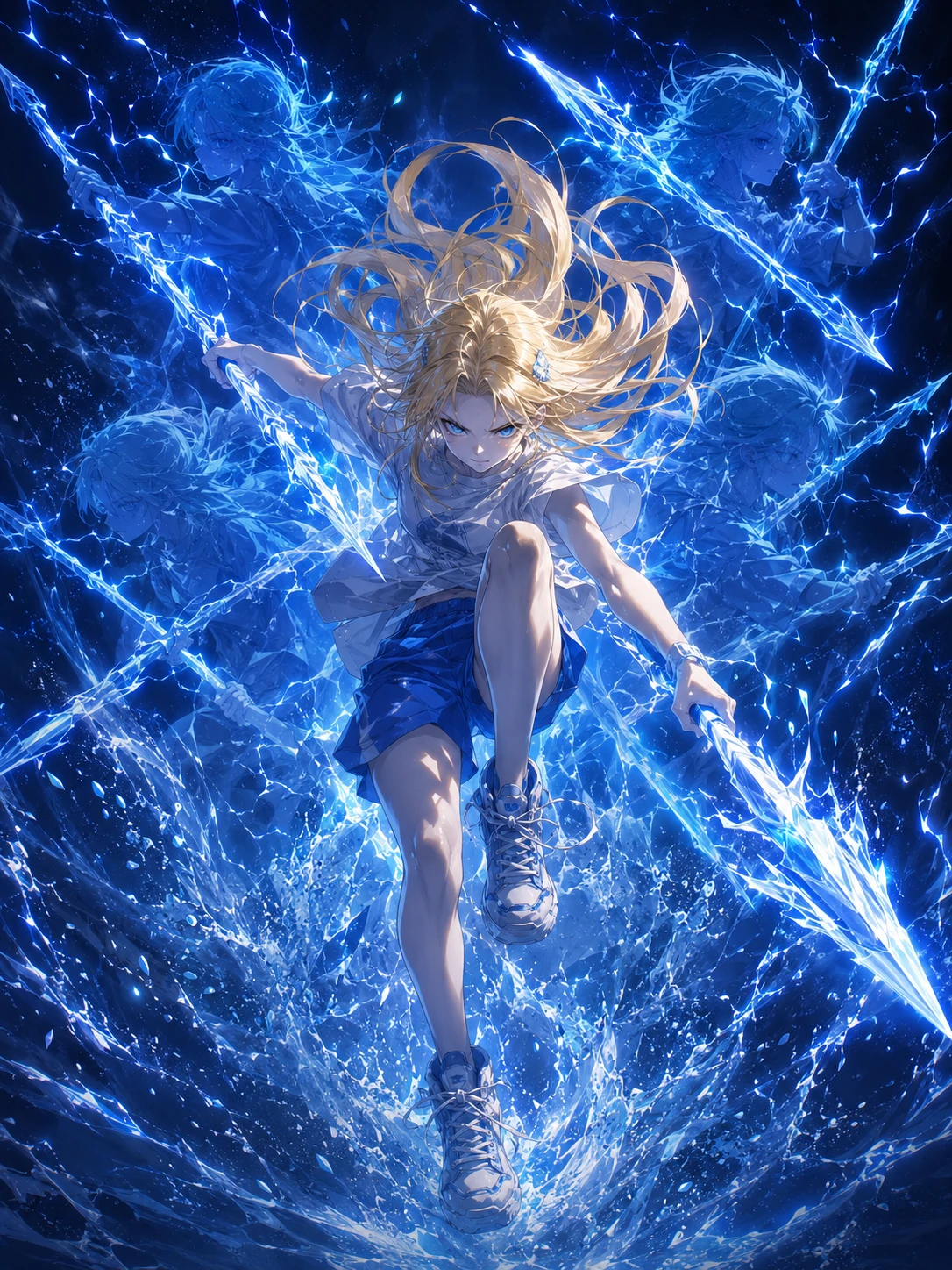 Frozen Electric Shards