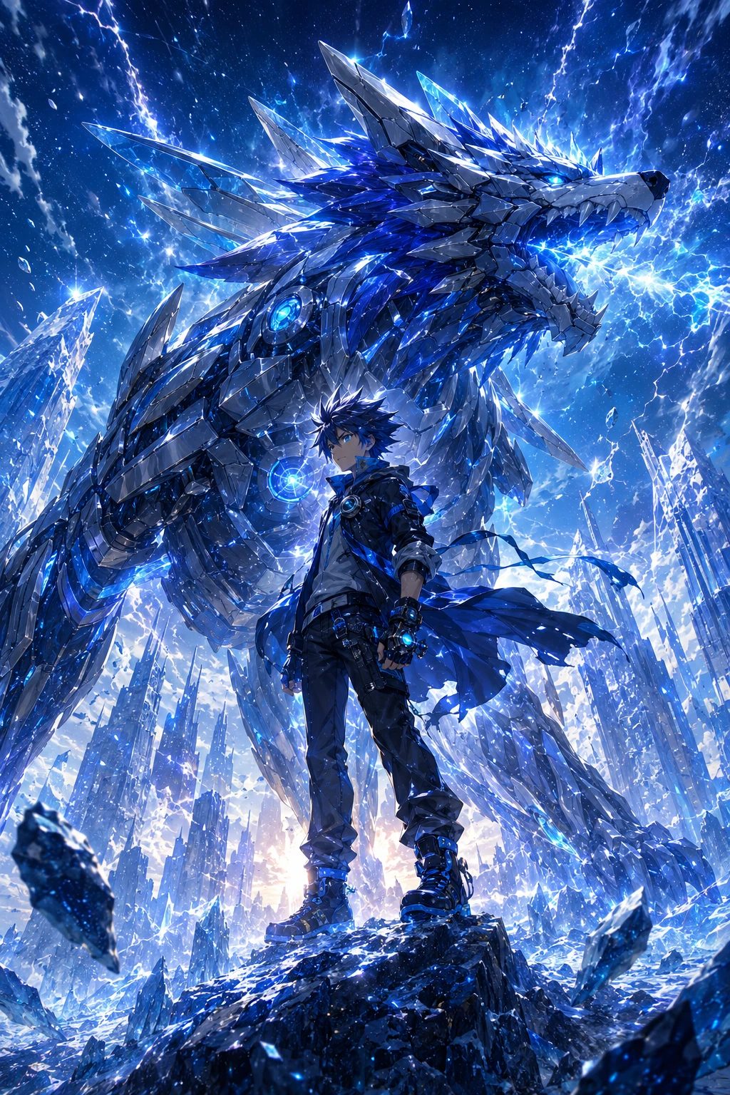 Ice Wolf Guardian