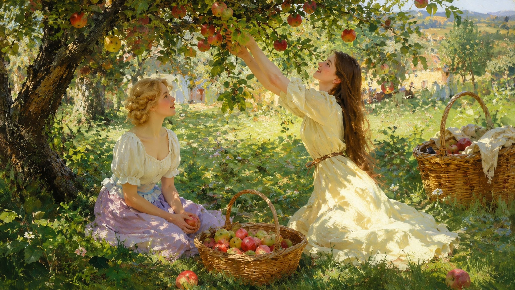Orchard Harvest Time