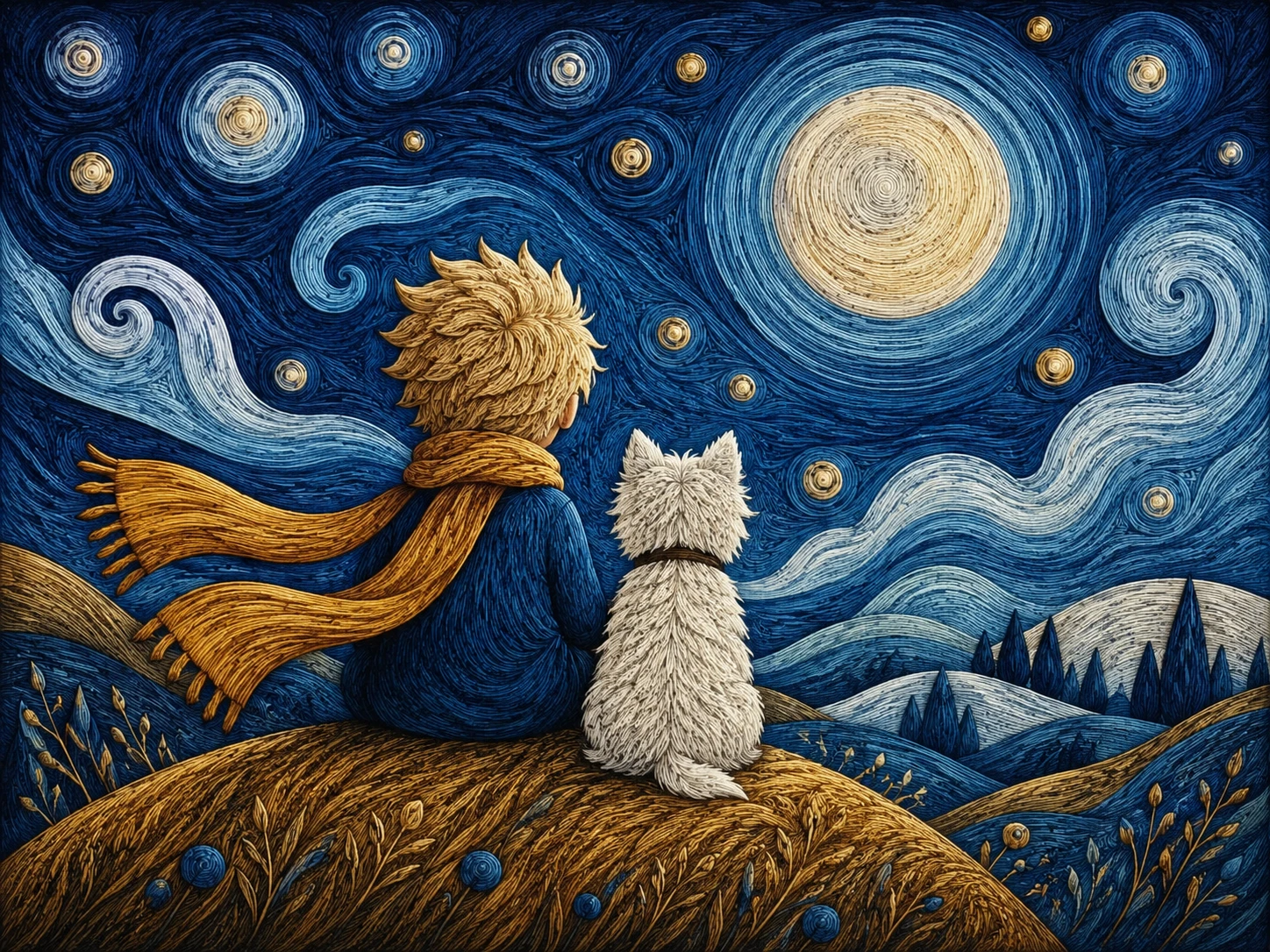 Starry Companion Voyage jigsaw puzzle