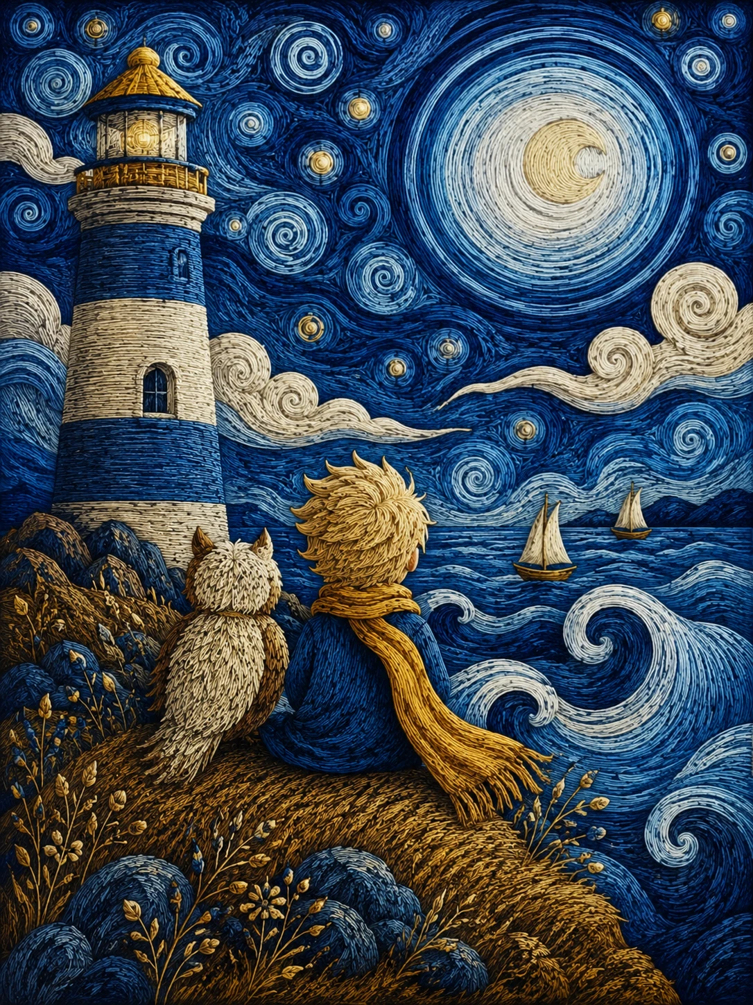 The Prince and The Owl jigsaw puzzle
