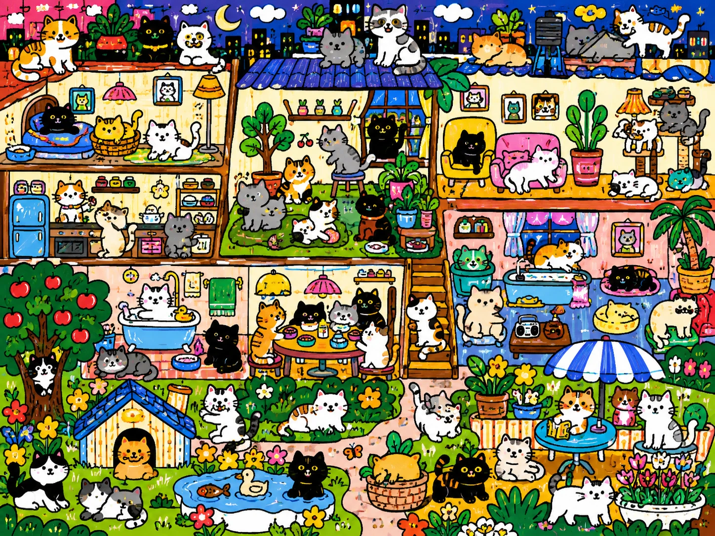 Cat House Extravaganza
