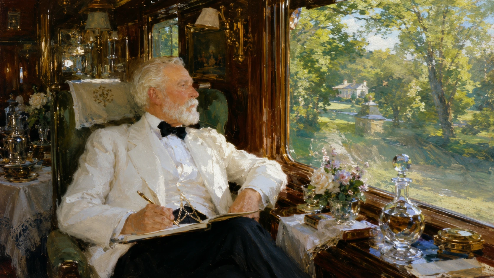 Writing by the Window