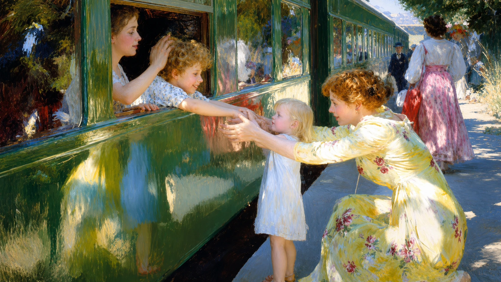 The Train Station Farewell