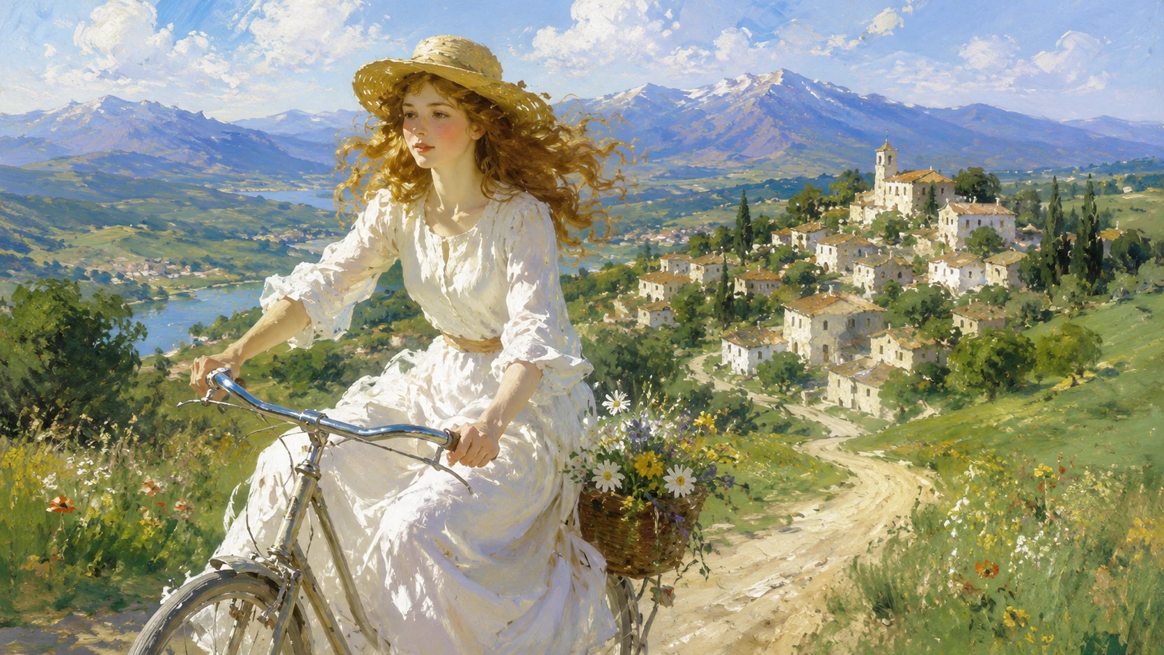 Bicycle Through the Hills