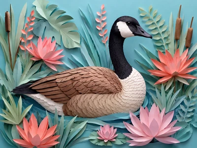 The Paper Pond Goose