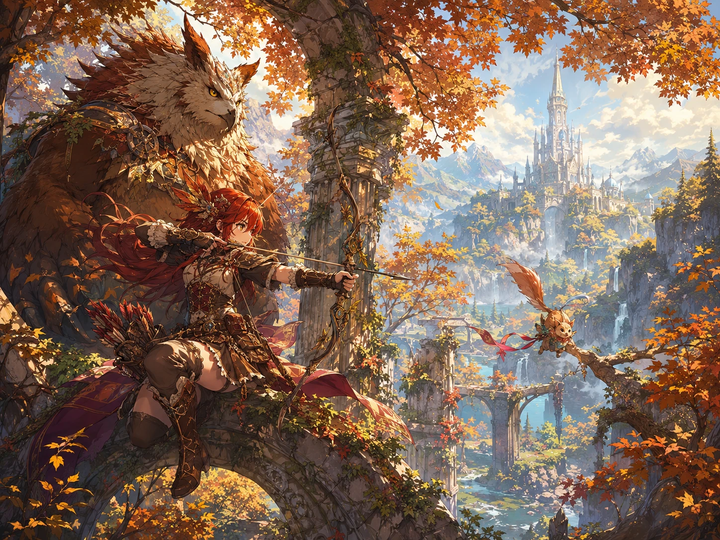 Adventure in the Autumn Ruins