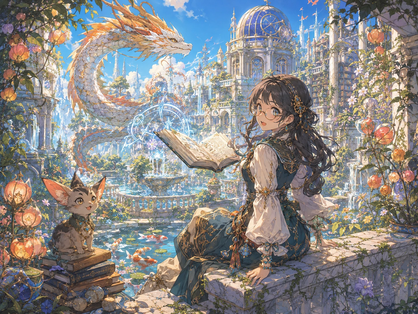 Enchanted Garden Library