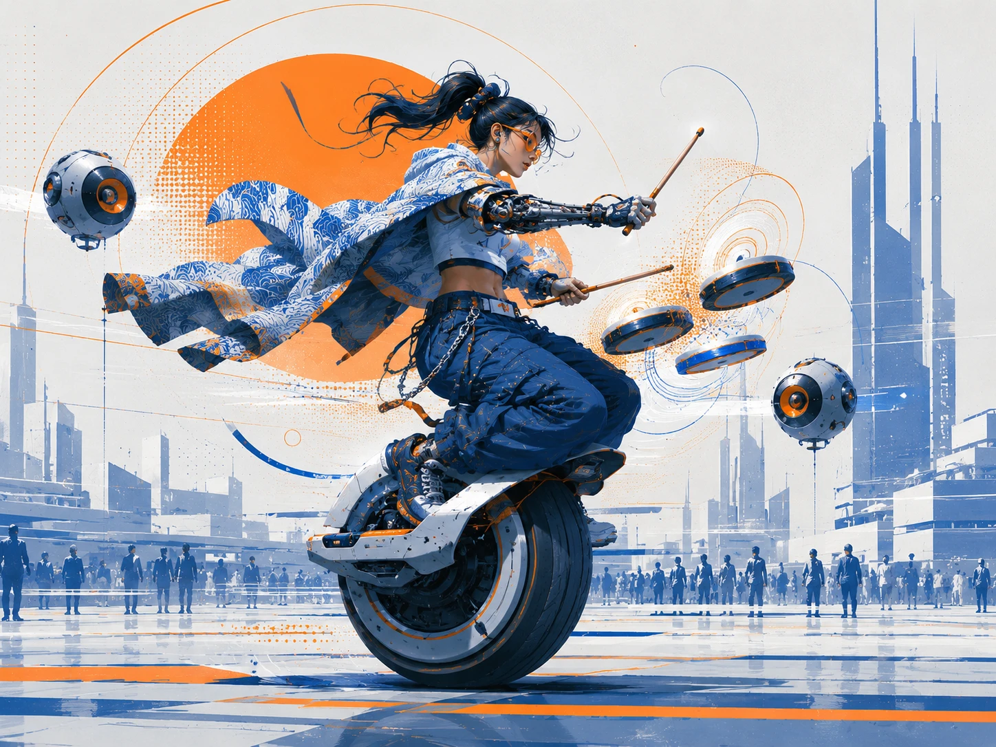 Cyberbeat Rider Puzzle