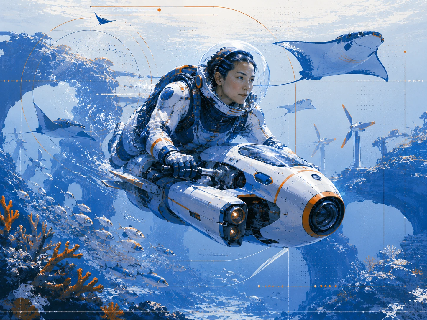 Cosmic Deep Sea Explorer