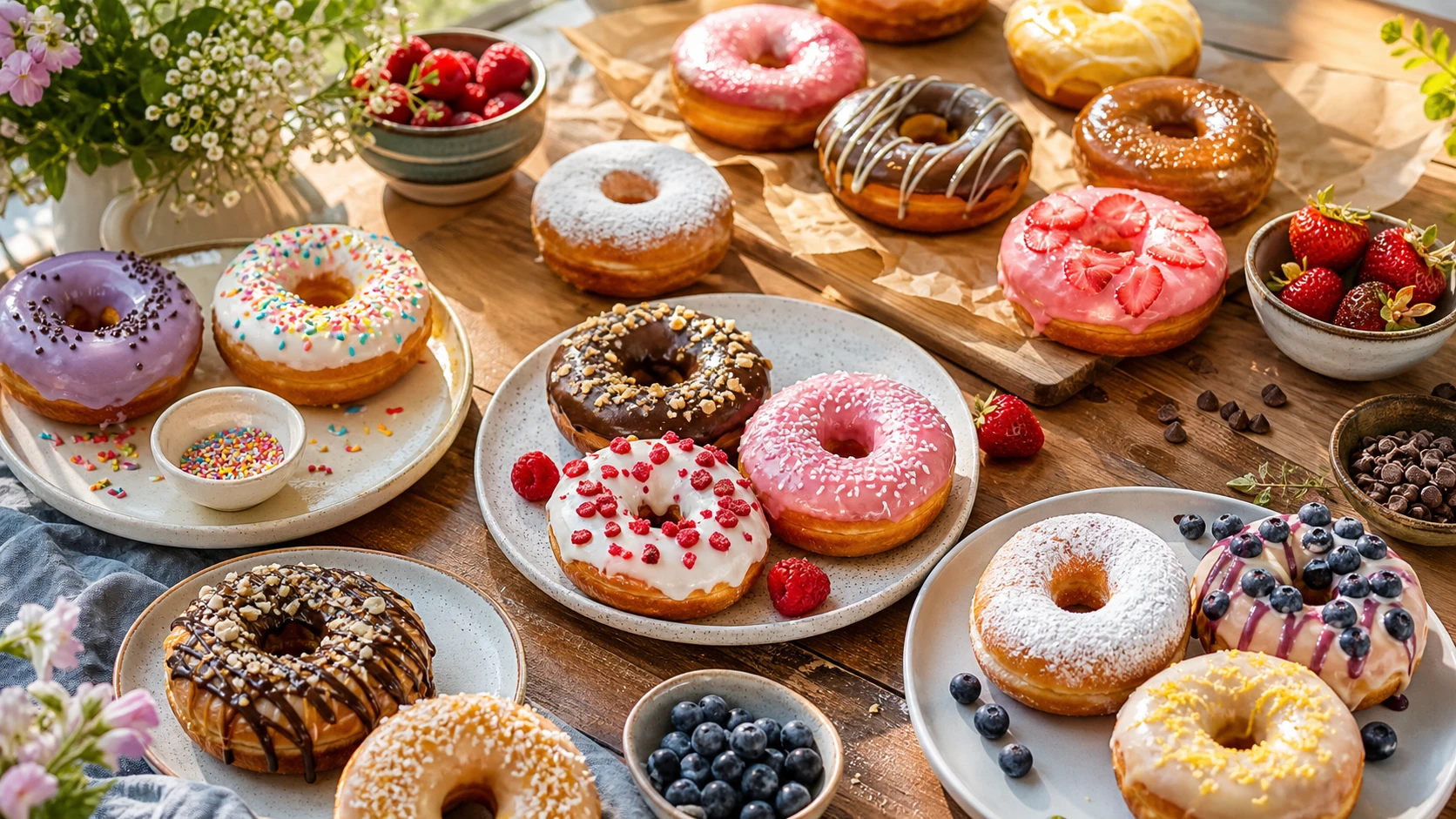 Glazed and Frosted Treats