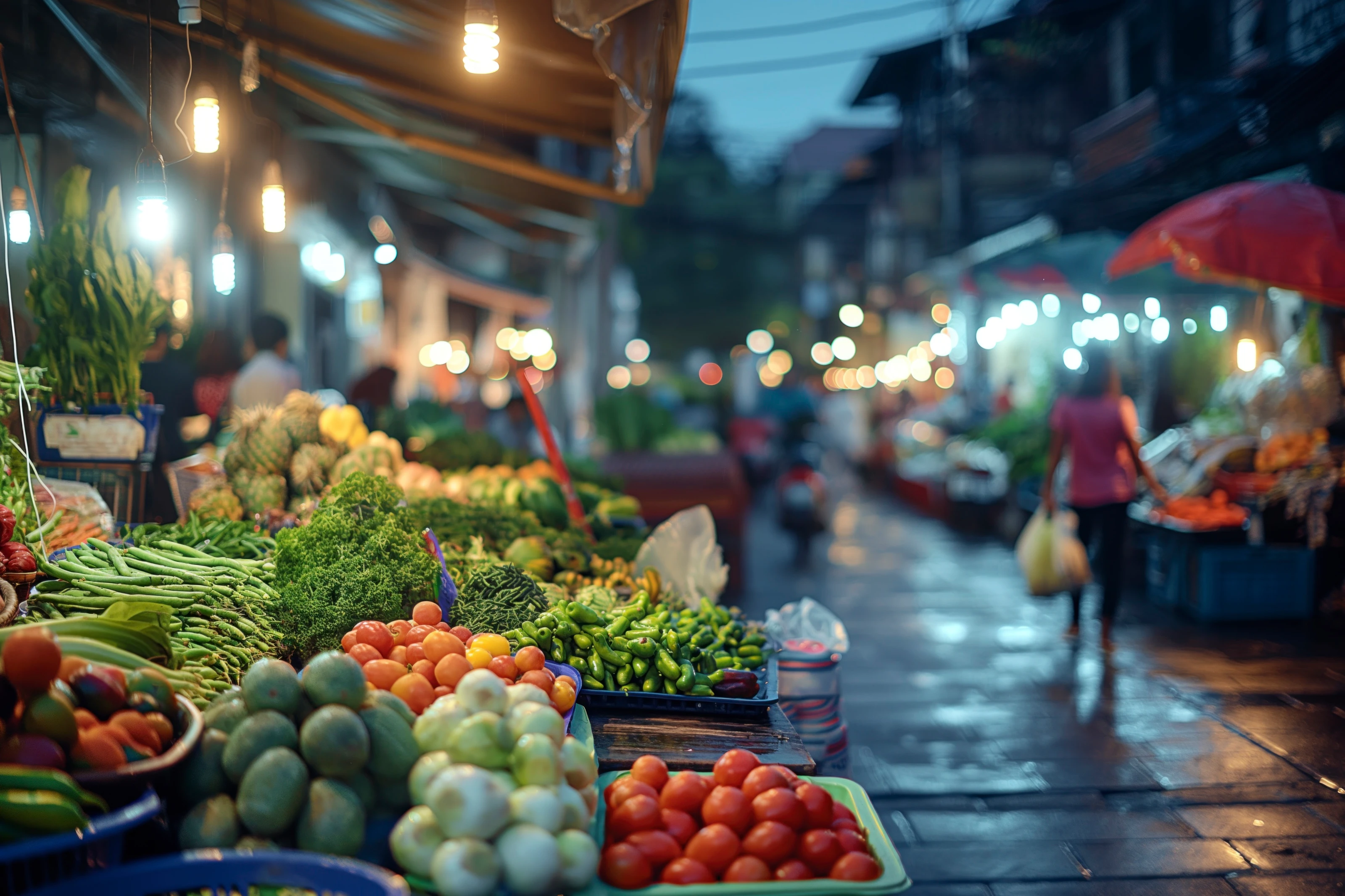 Rainy Night Market