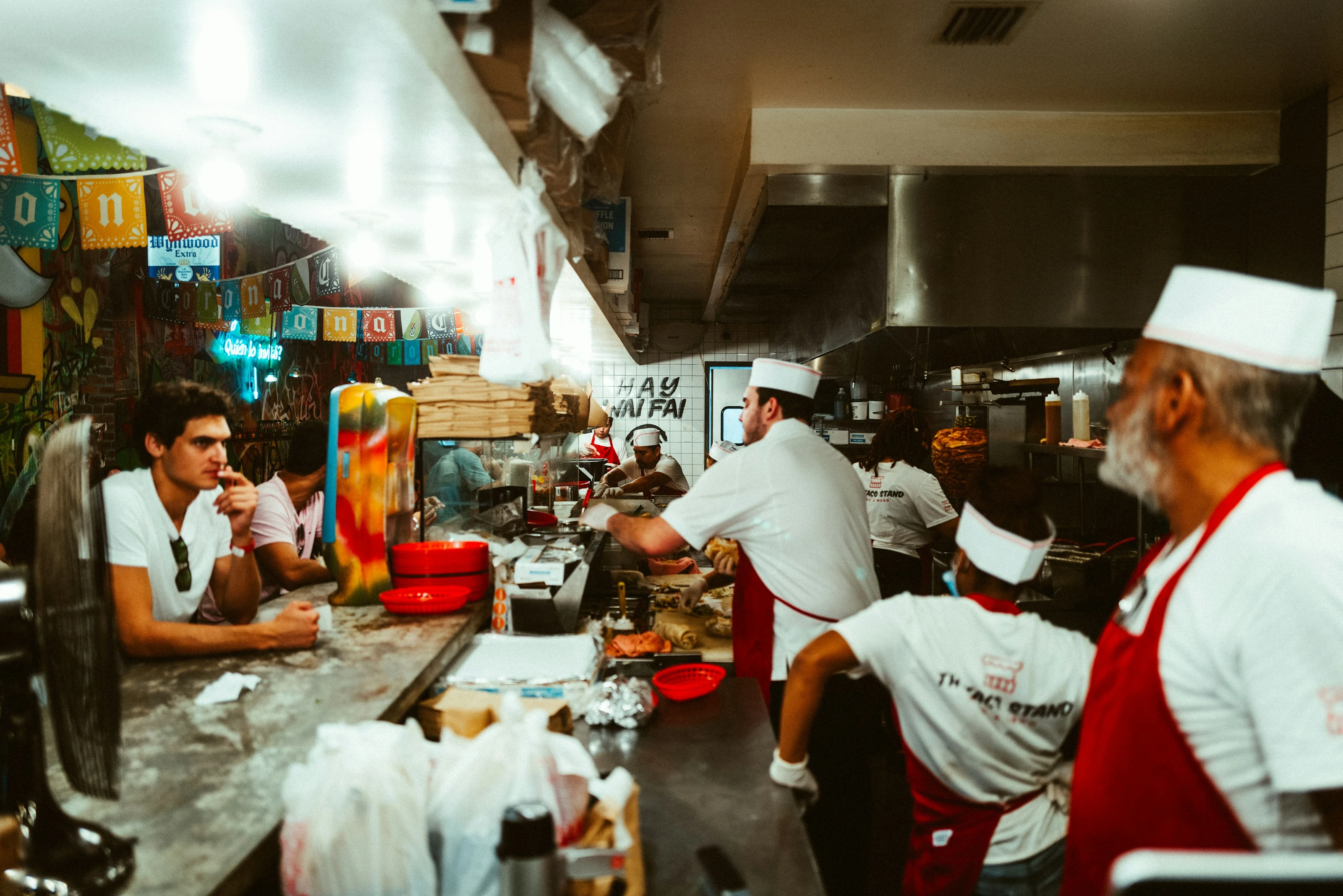 Kitchen Tacos and Busy Cooks