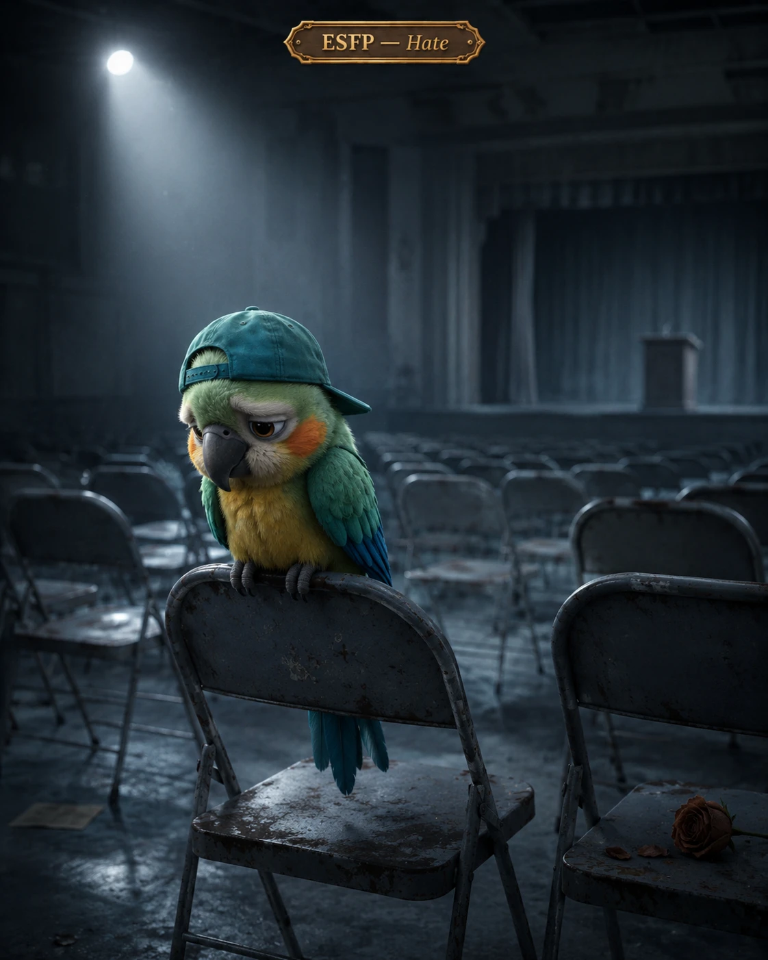 The Lonely Perch jigsaw puzzle