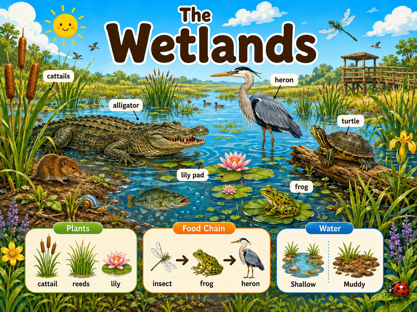 Wild Wetland Life