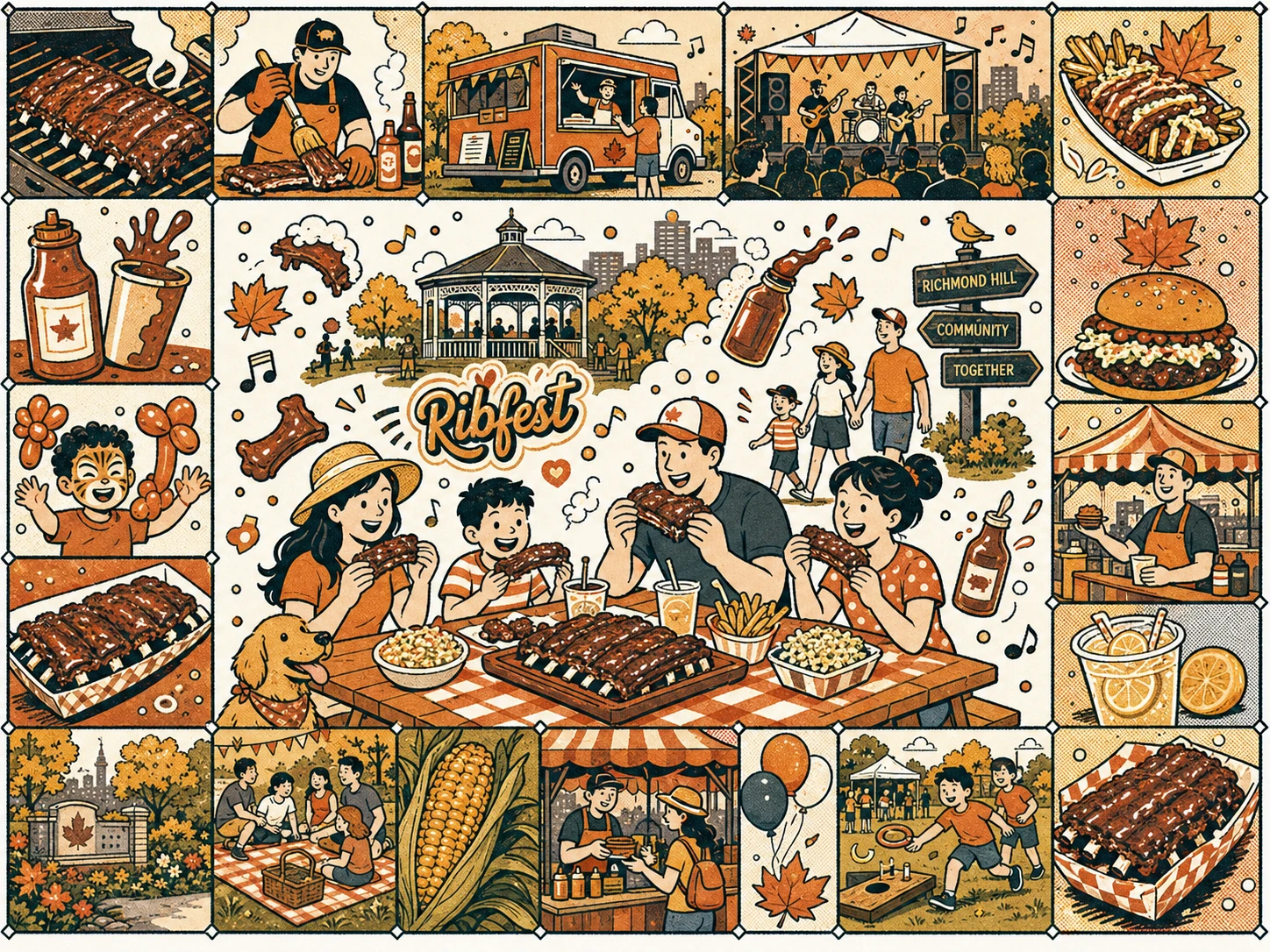 Sweet and Smoky Ribfest Puzzle