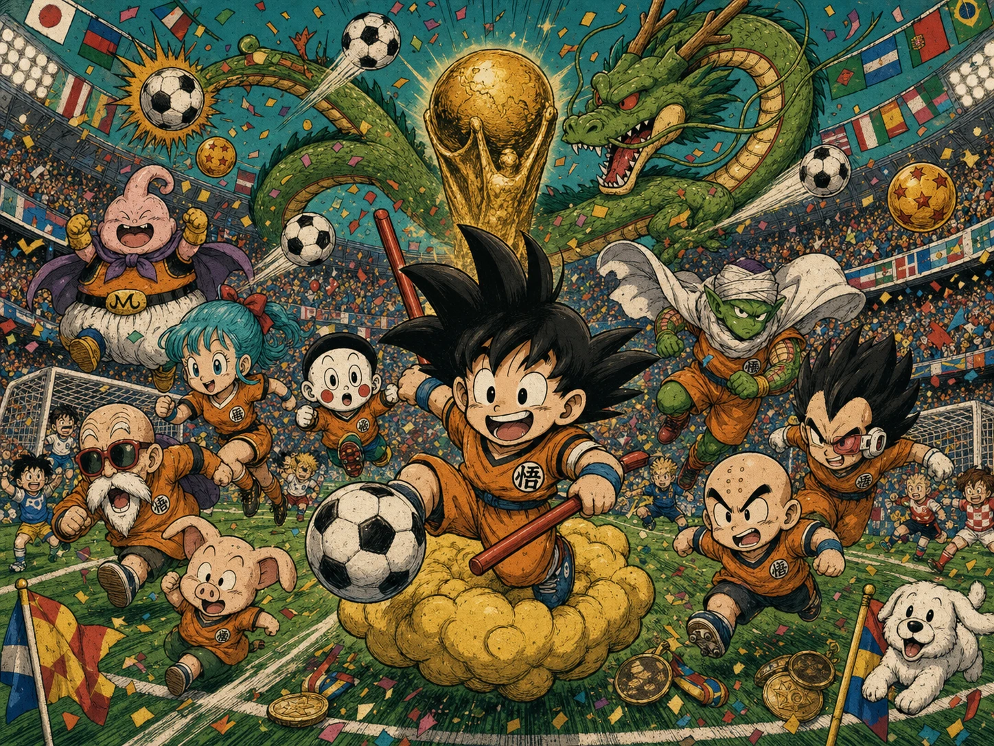 Dragon Ball Stadium Match
