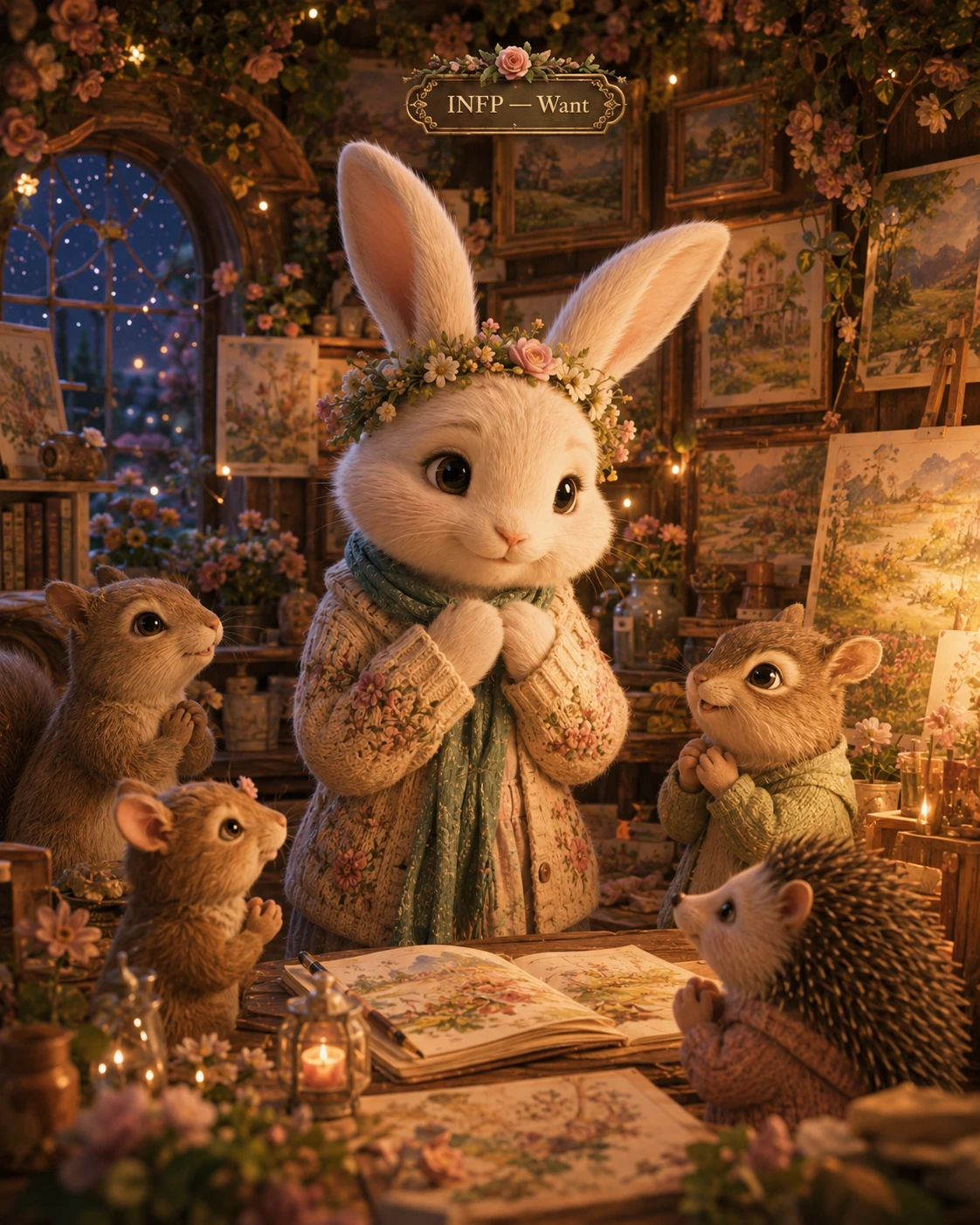 Cozy Critters Story Hour jigsaw puzzle
