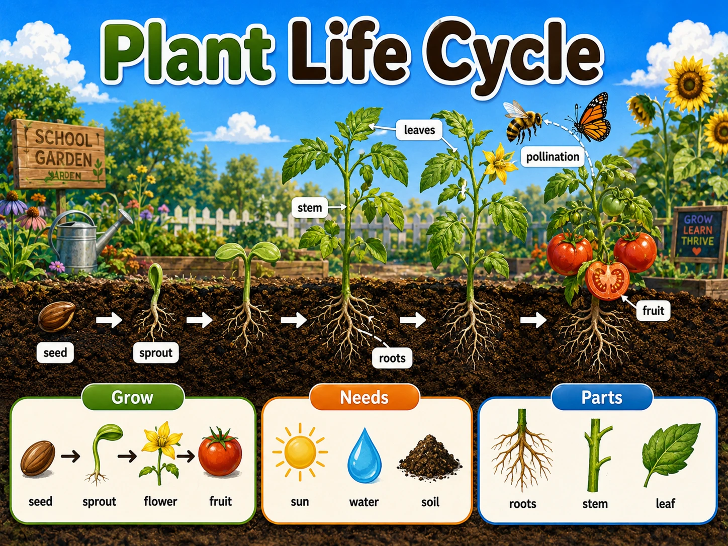 Garden Science Lesson jigsaw puzzle