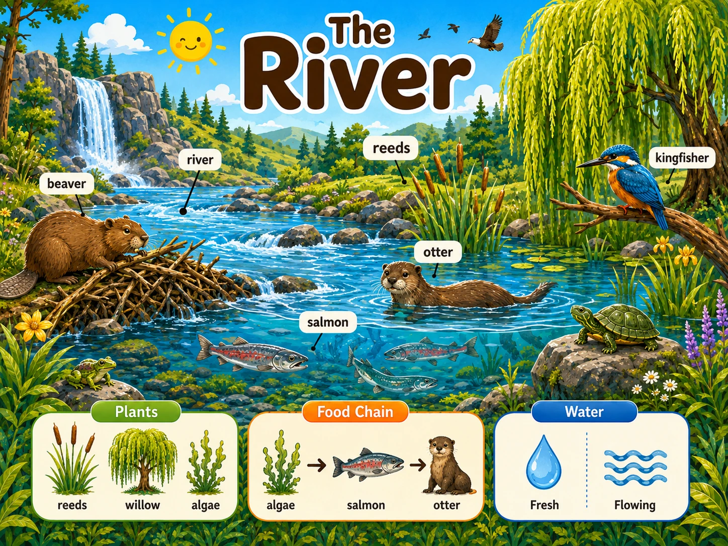 The River Ecosystem Puzzle
