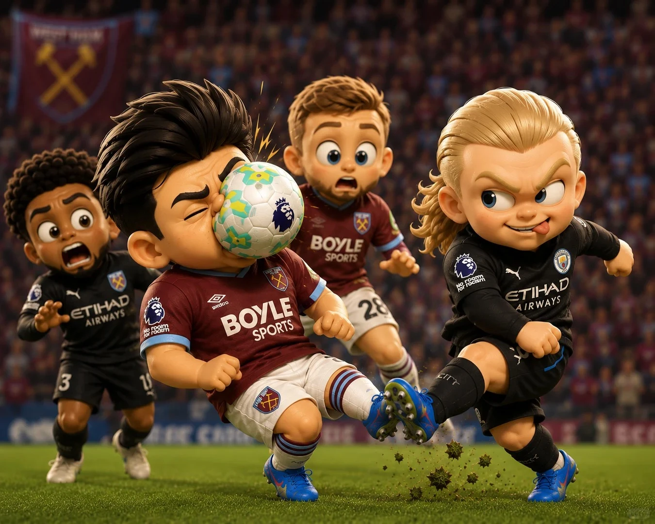 Big Head Soccer Showdown