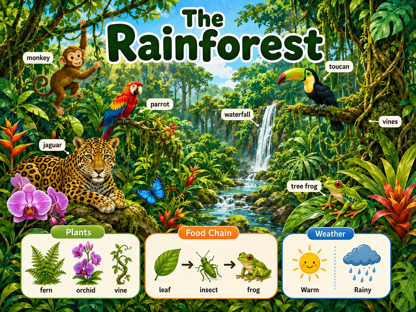 Rainforest Jungle Life