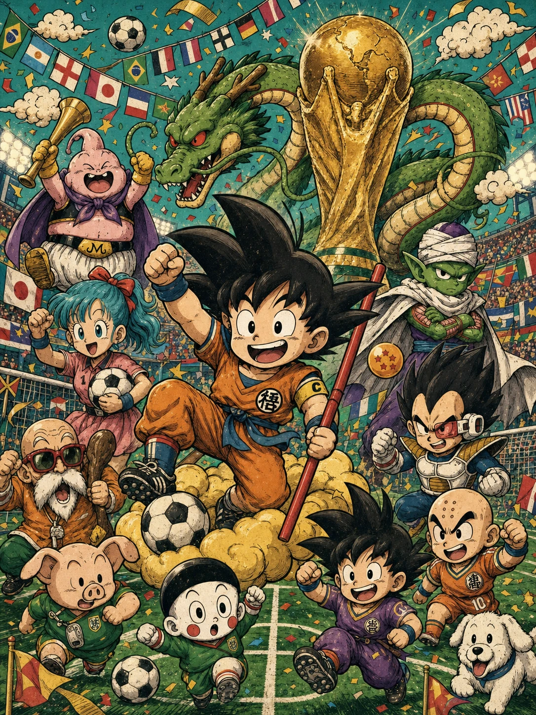 Anime World Soccer Party