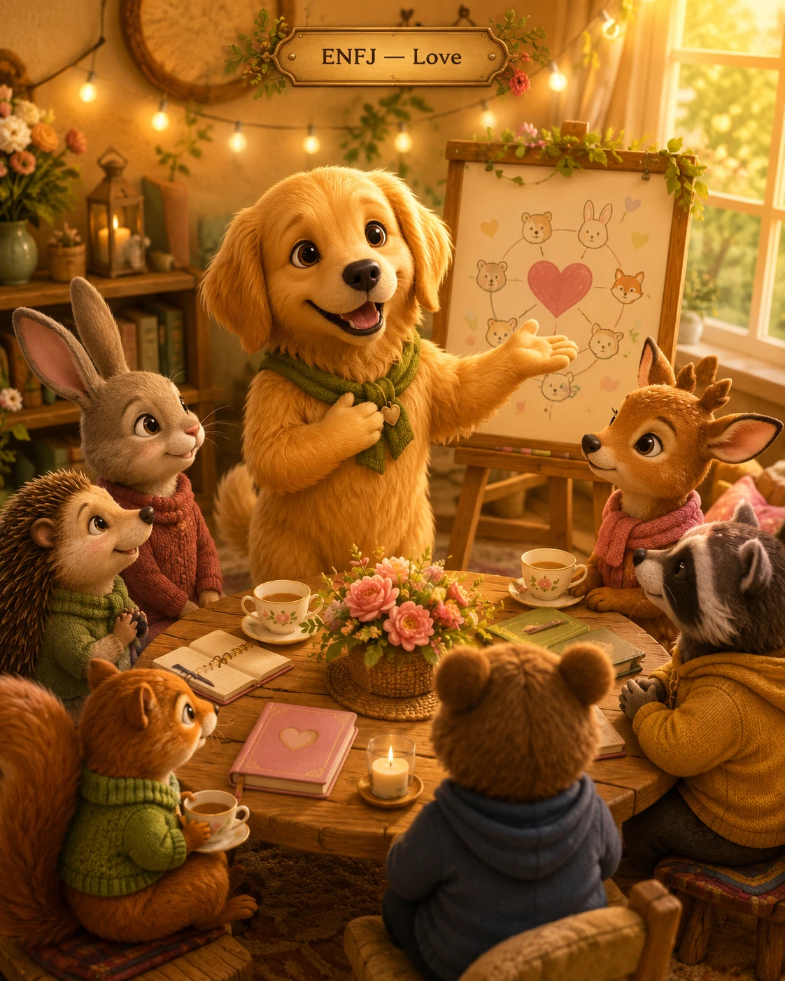 A Lesson in Friendship jigsaw puzzle