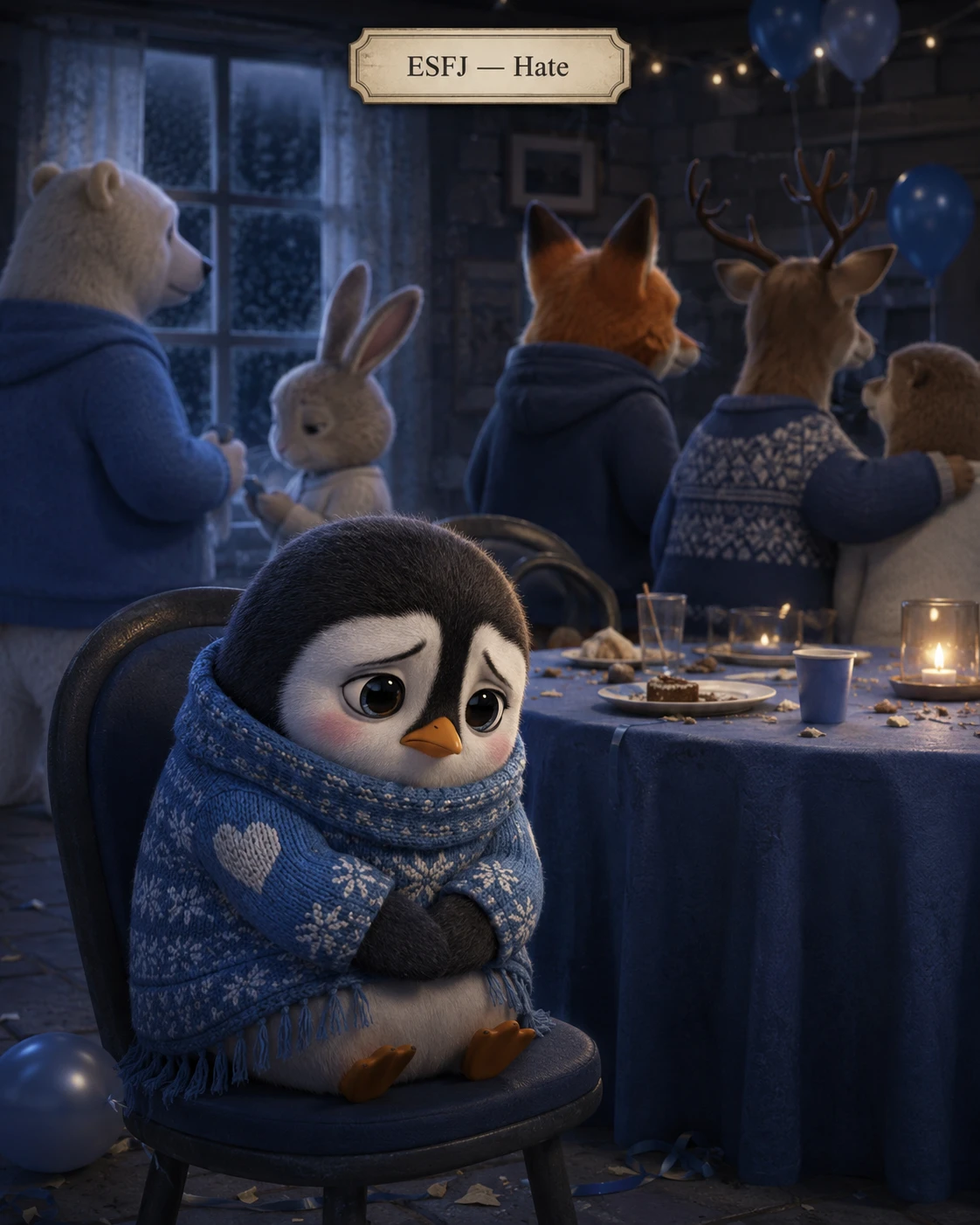 Alone at the Party jigsaw puzzle