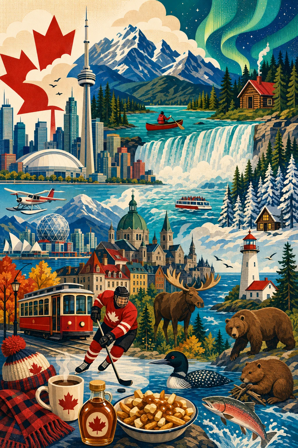 Canadian Mosaic Puzzle