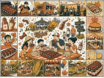 Community Feast Jigsaw