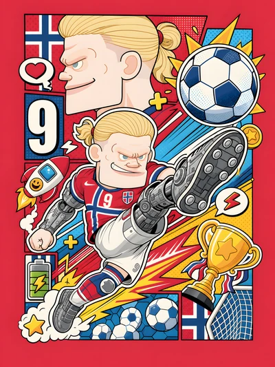 Futuristic Footballer