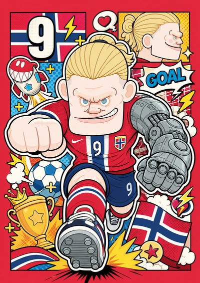 Soccer Cyborg Puzzle