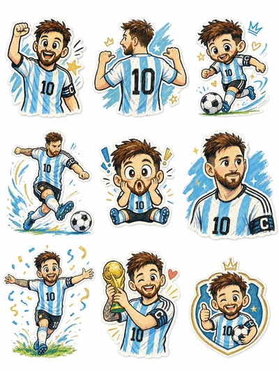 Cartoon Football Hero