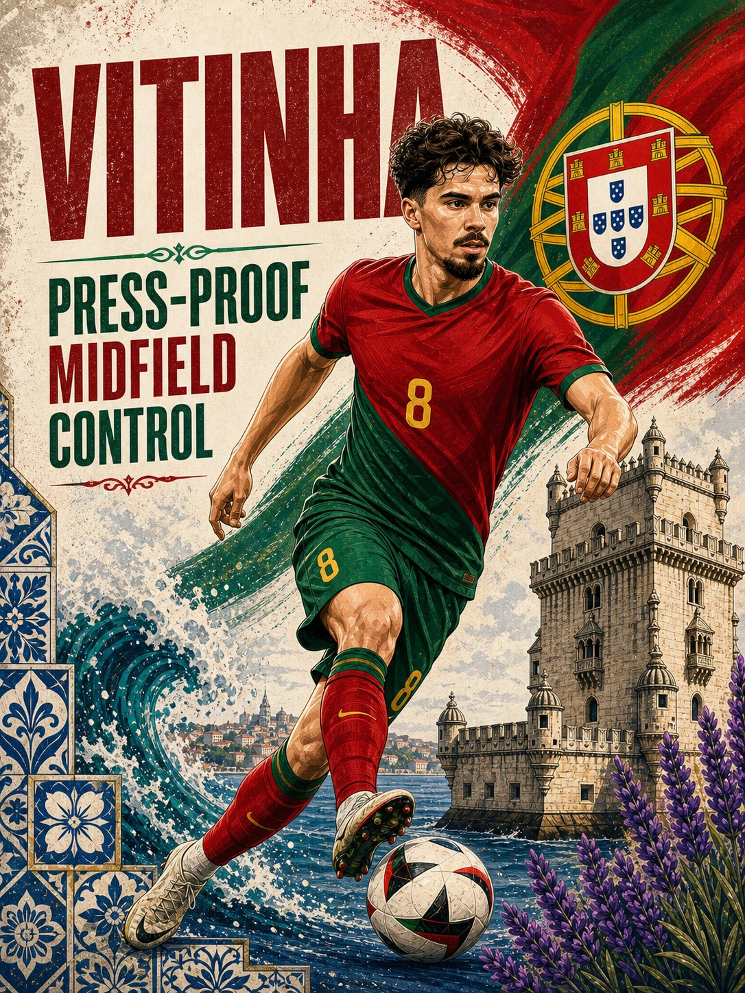 Vitinha Midfield Control jigsaw puzzle