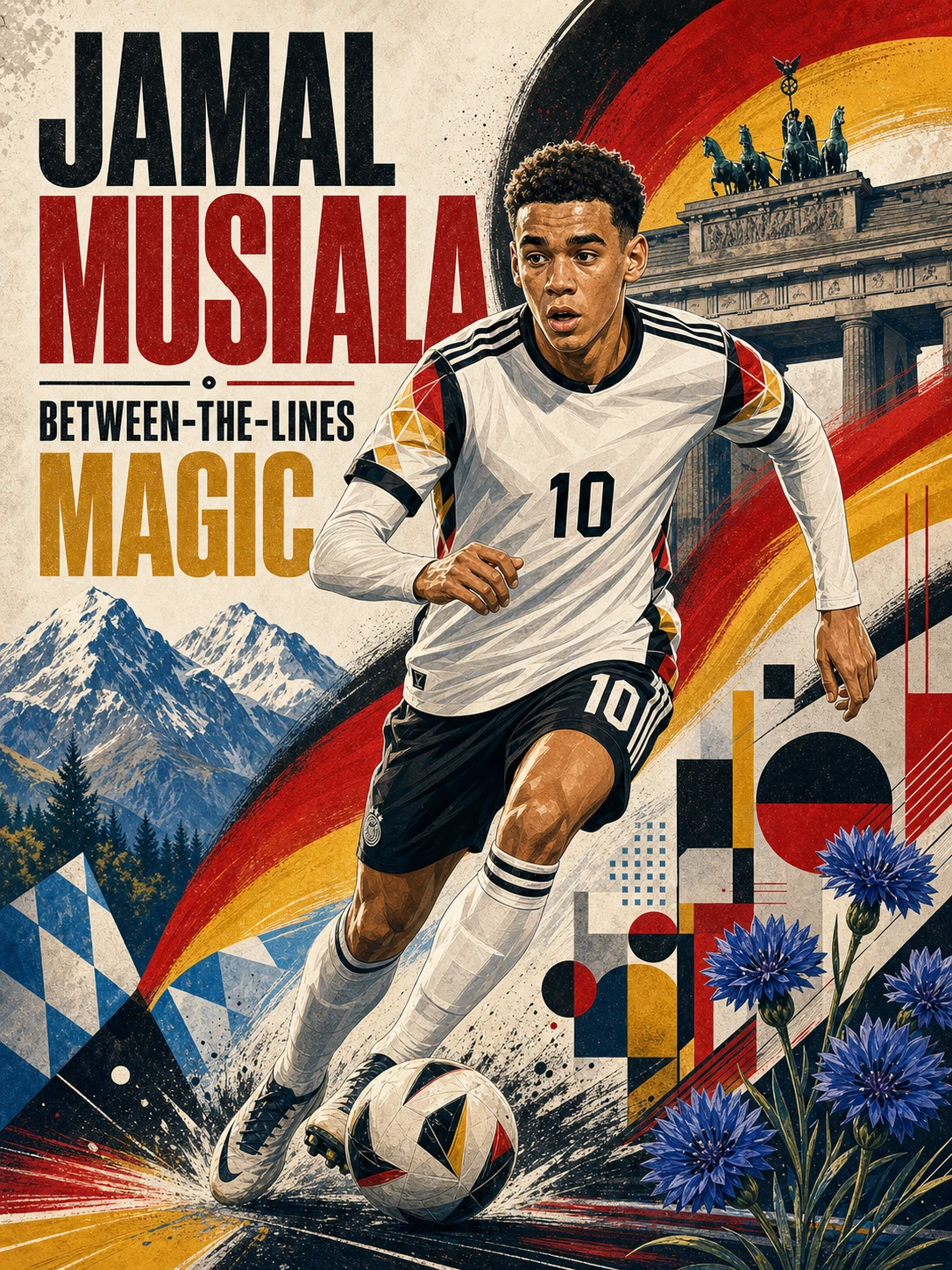 Magic German Football Star jigsaw puzzle