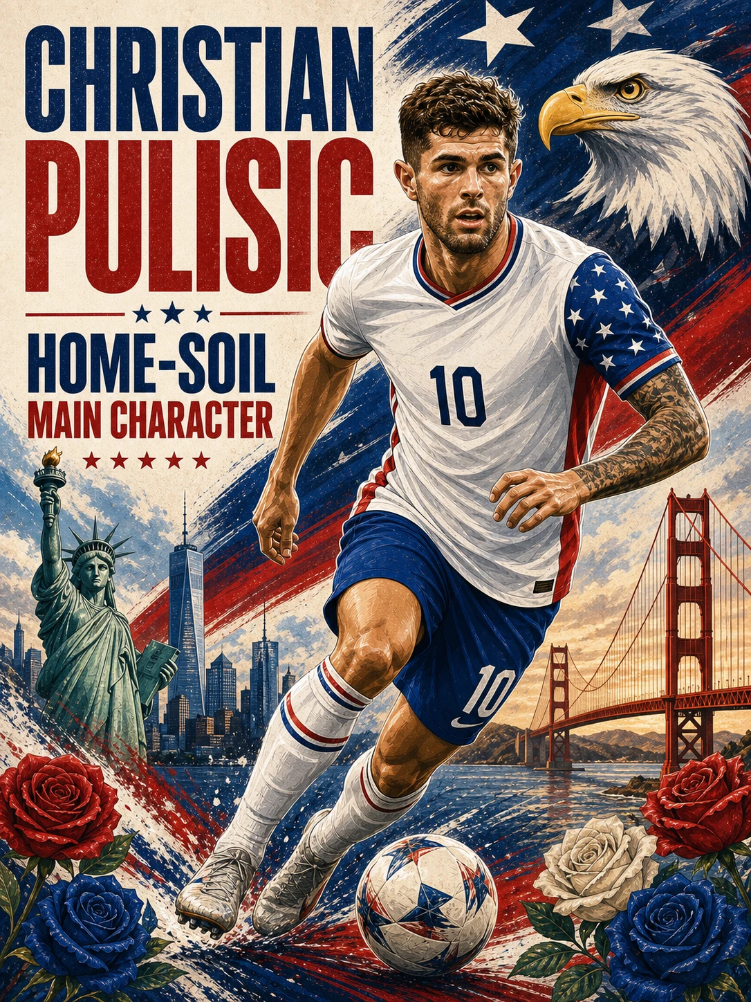 Pulisic USA Soccer Hero jigsaw puzzle