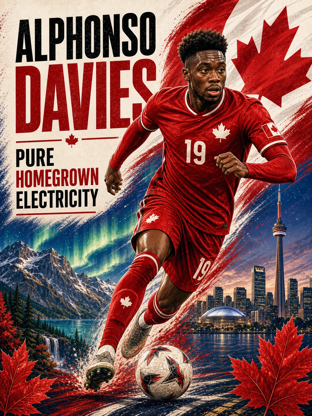 Canadian Soccer Electricity jigsaw puzzle