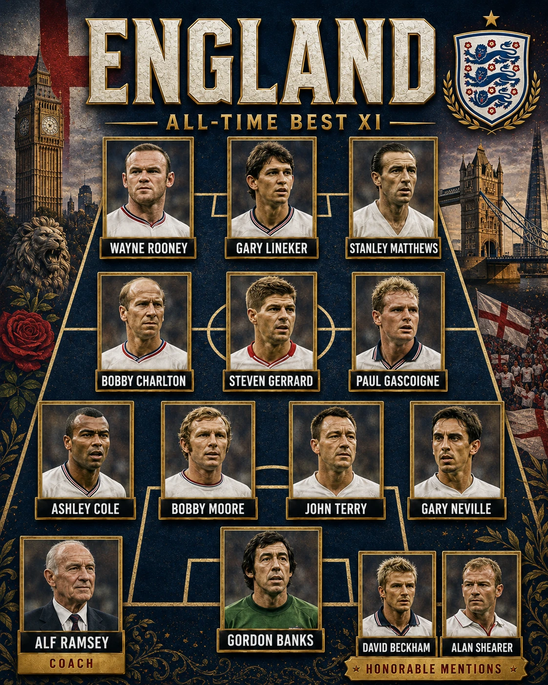 Golden Football Legends jigsaw puzzle